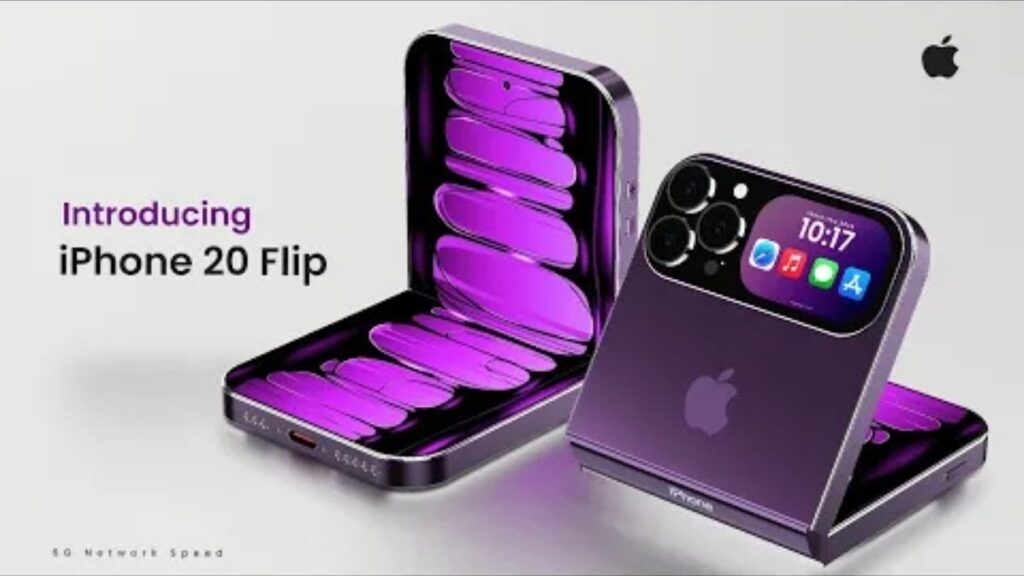 iPhone 20 Flip 6G: Apple A22 Pro chipset con cámara 100MP, batería 5077mAh y diseño plegable premium de última generación