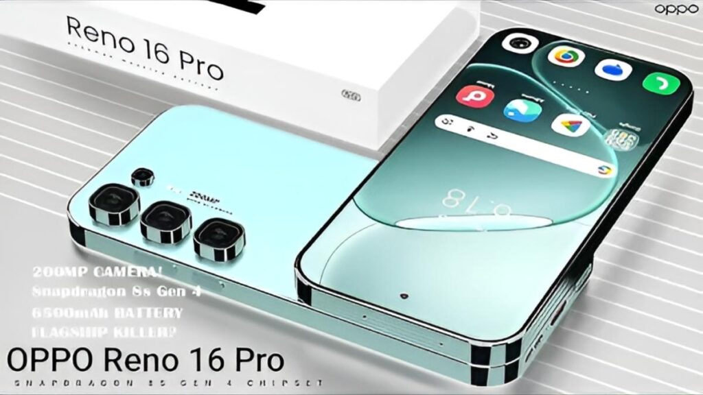 OPPO Reno 16 Pro 5G Primer Vistazo: Snapdragon 8s Gen4 Cámara 200MP Batería 6500mAh Especificaciones y Precio